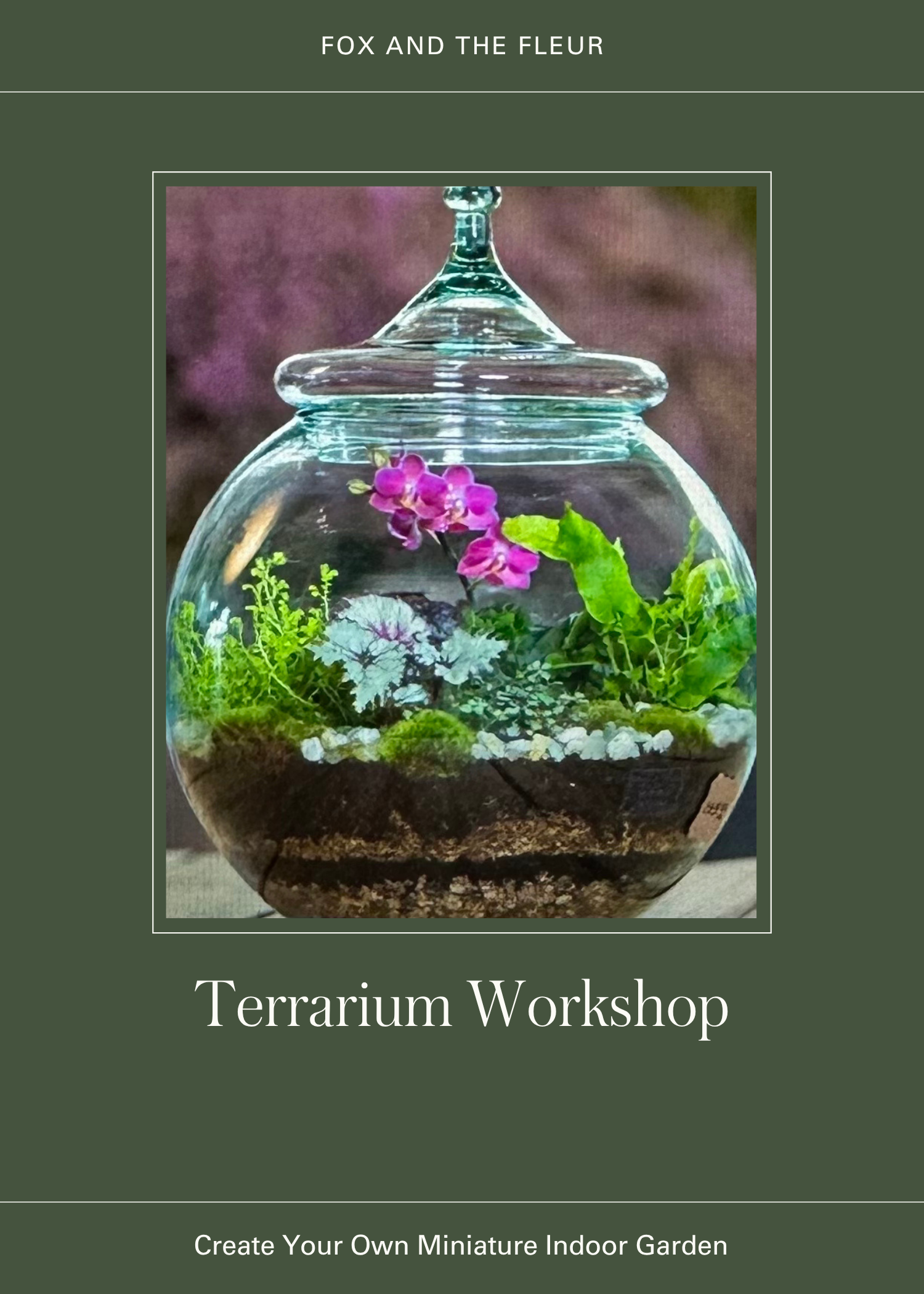 Terrarium Workshop