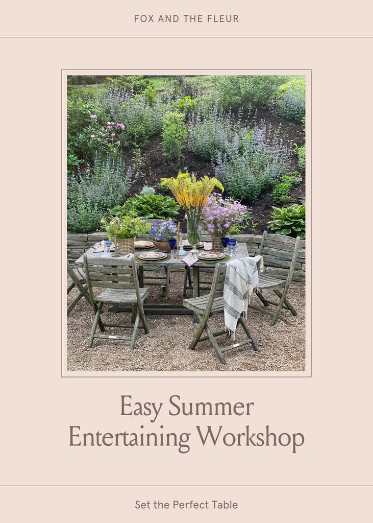 Easy Summer Entertaining Workshop