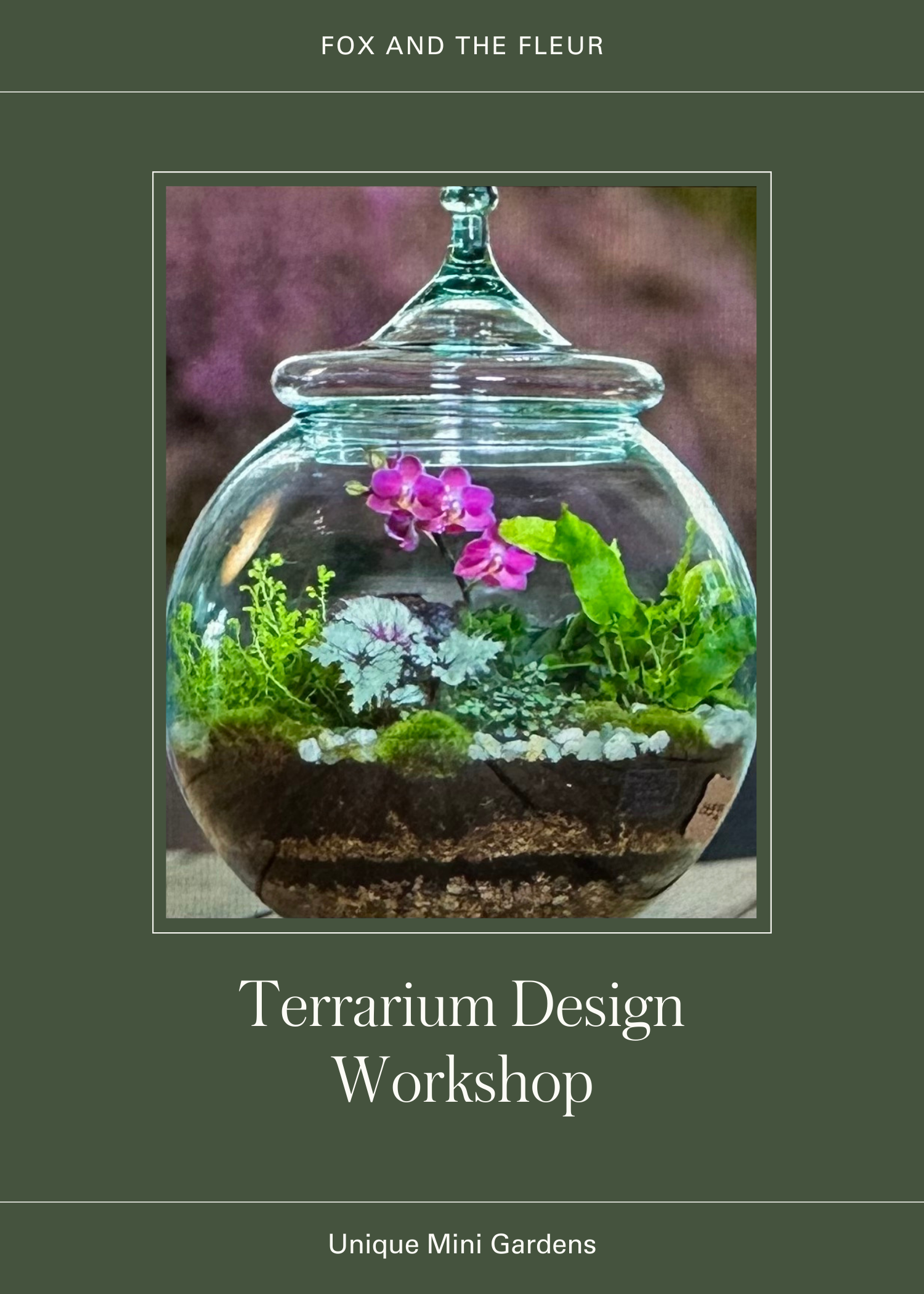 Terrarium Design Workshop
