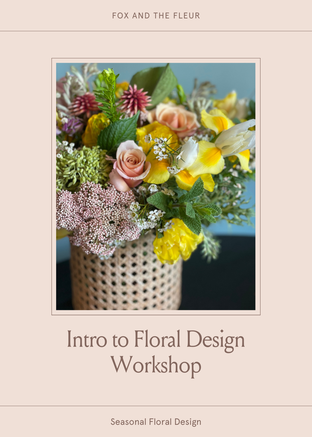 Intro to Floral Design Workshop