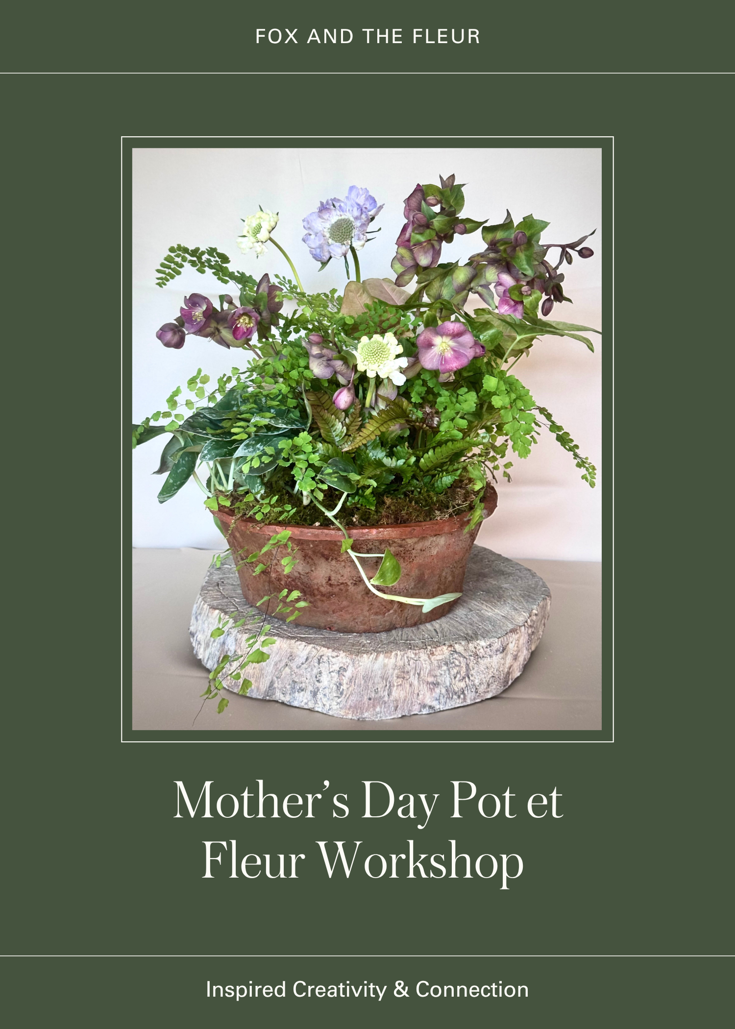 Mother’s Day Pot et Fleur Workshop