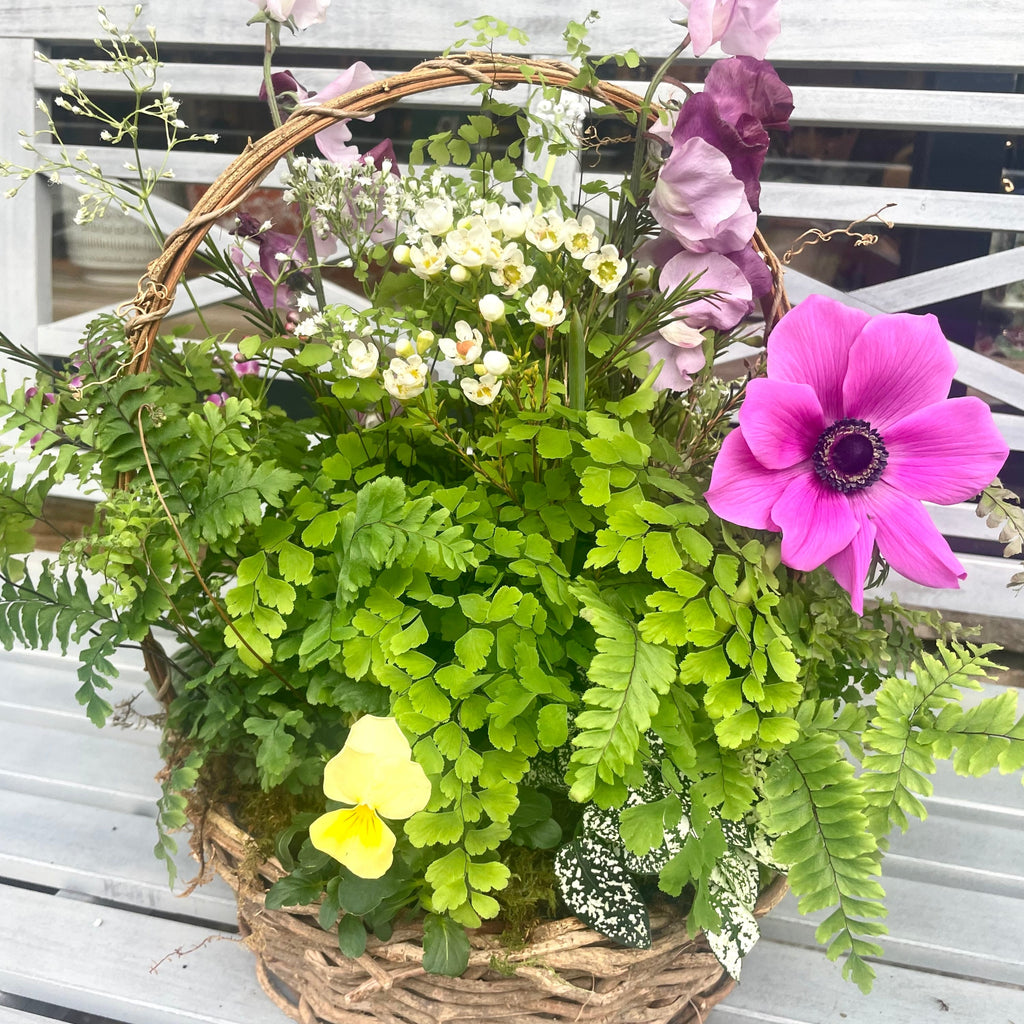 Basket Pot-Et-Fleur