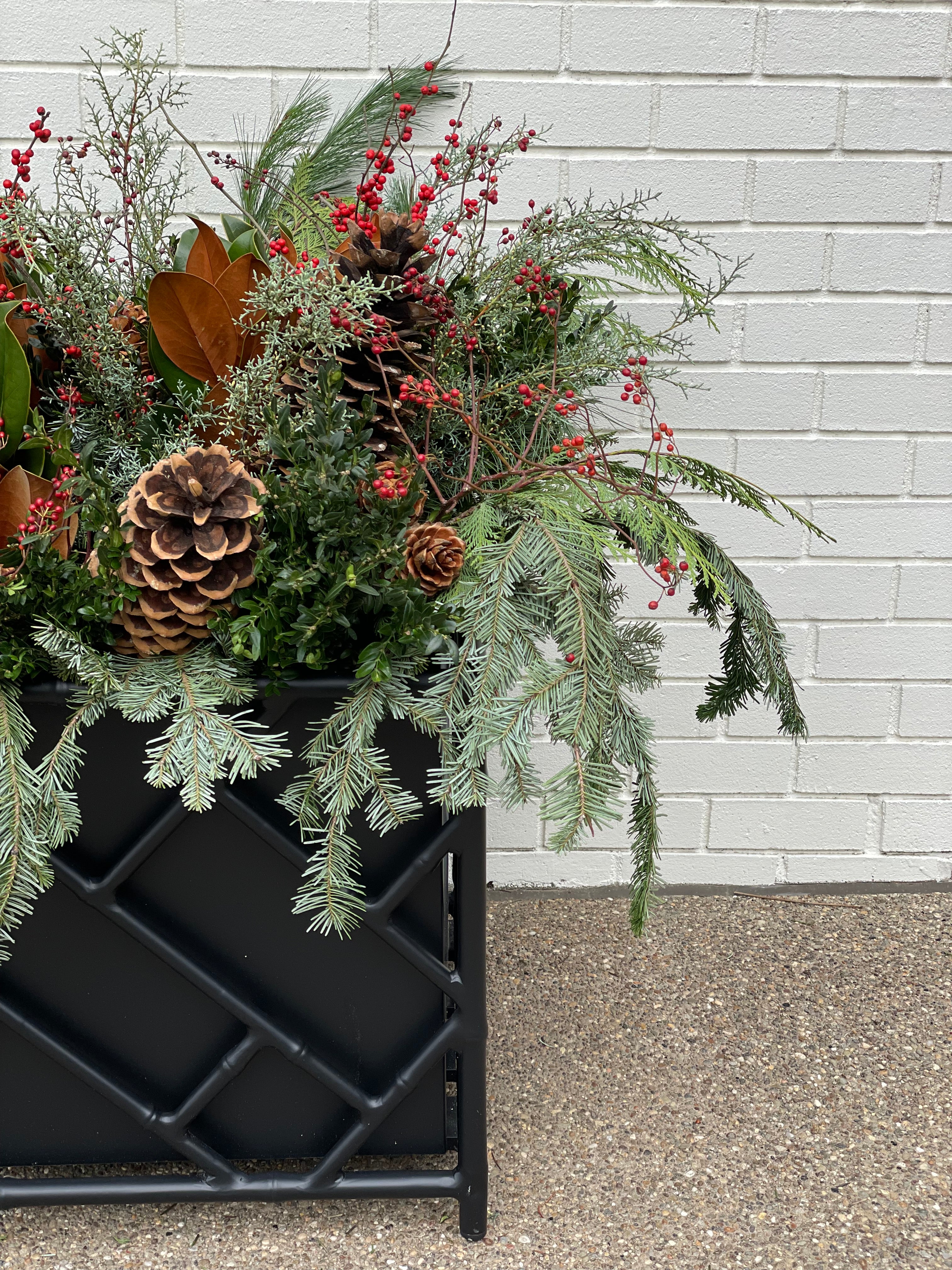 Holiday Planter Material